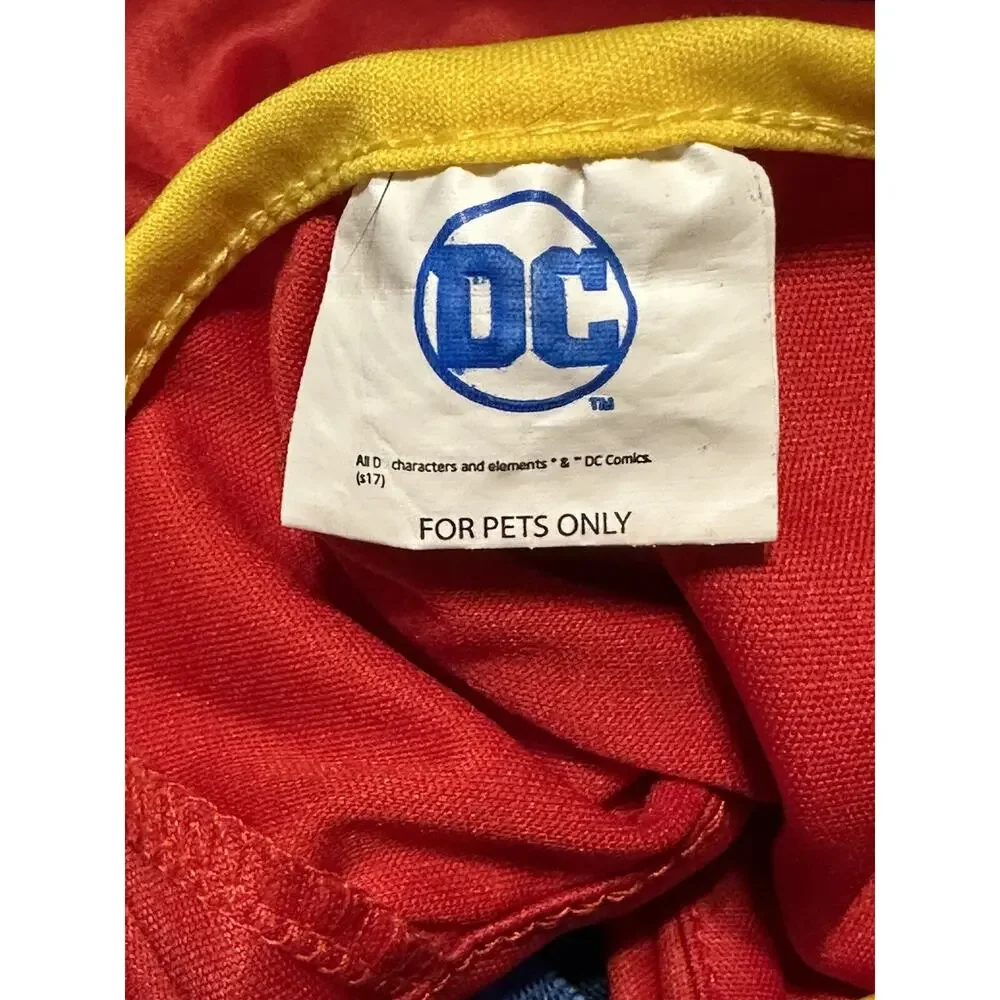 Wonder Women DC Comics Pet Halloween Puppy Dog Costume T-Shirt/Hoodie Size Large